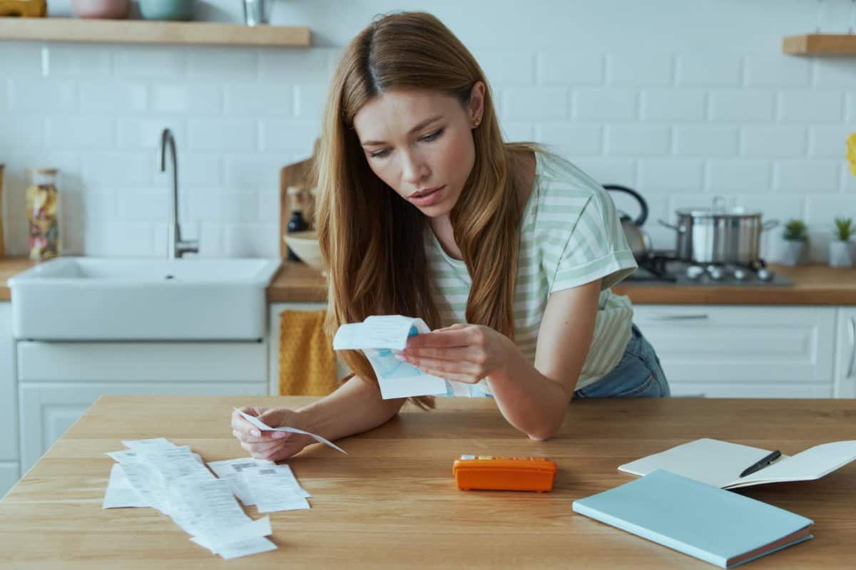 Using paper coupons clipped from newspapers