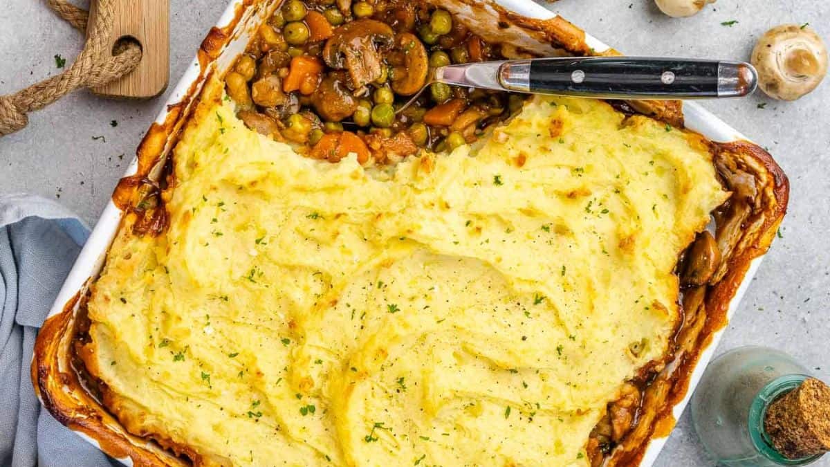 Vegetarian Shepherd’s Pie.