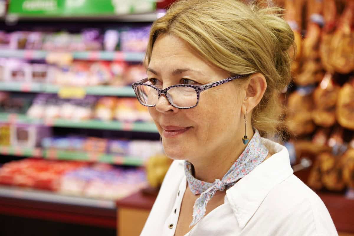 Watching for sales via printed flyers