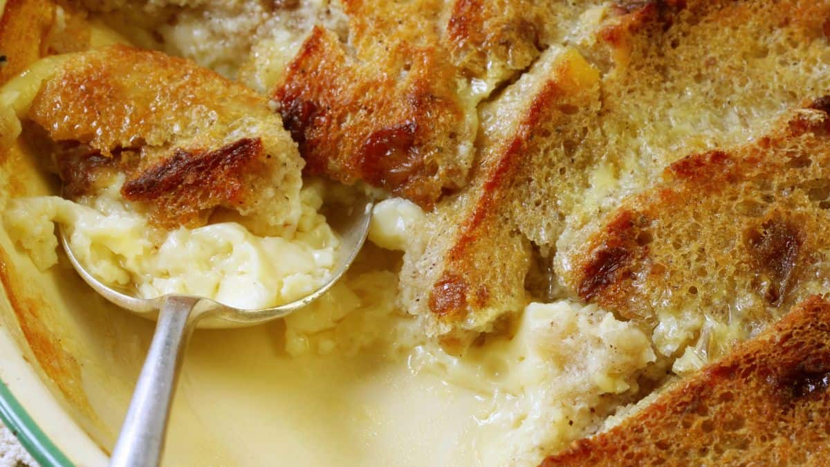 bread and butter pudding