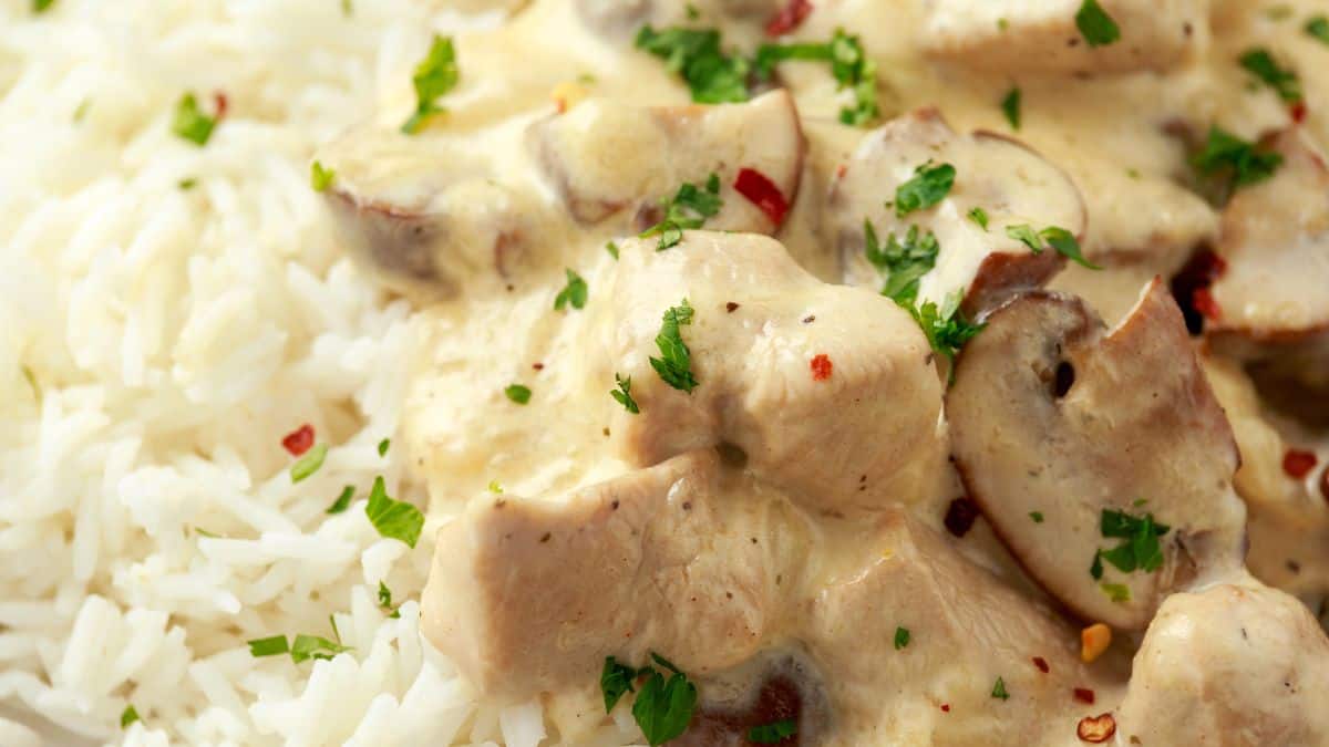 Creamy Chicken and Rice