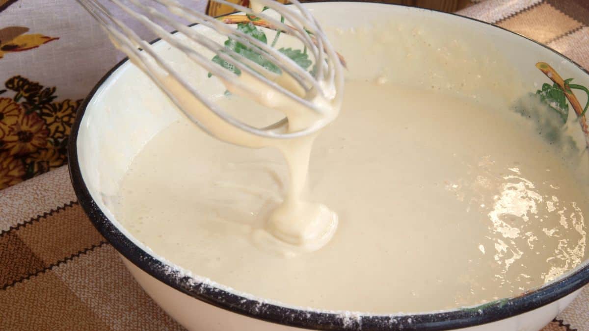 Pancake batter
