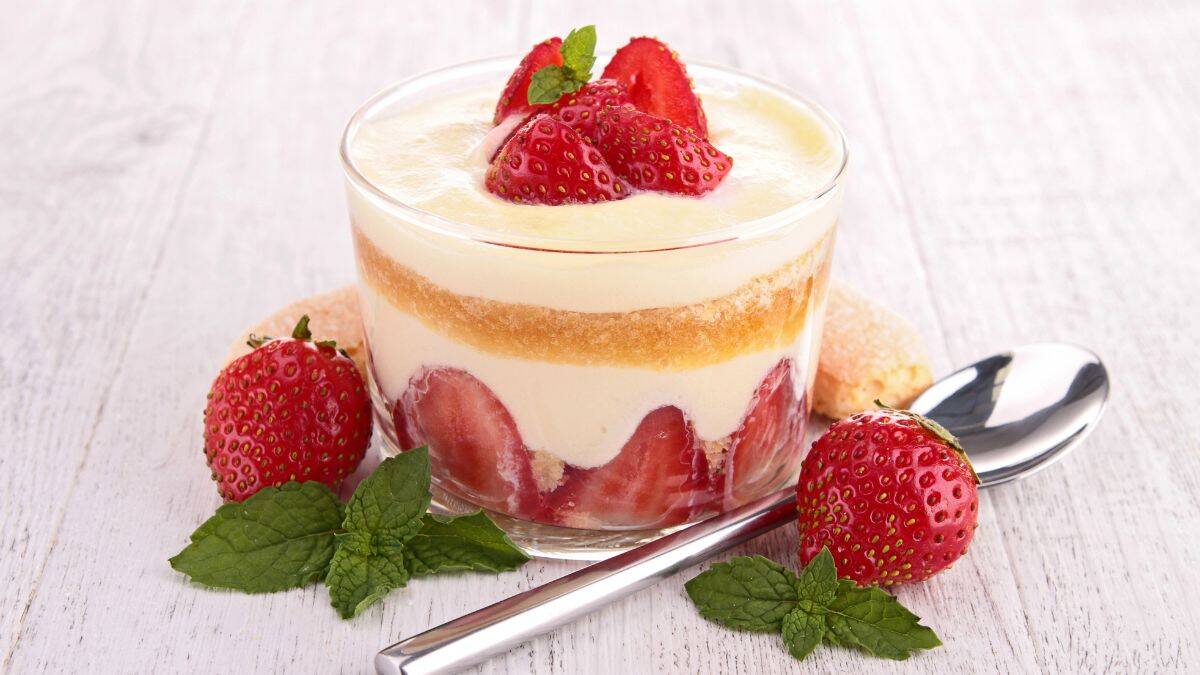 Strawberry Shortcake Trifles