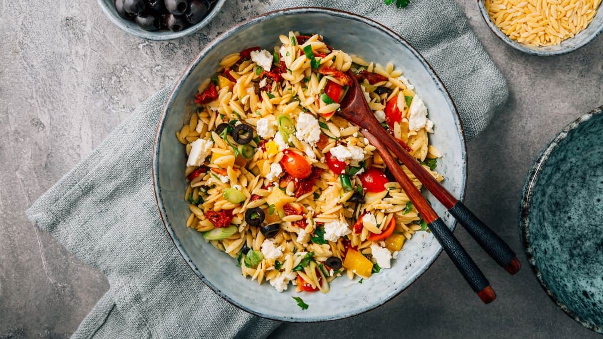 orzo pasta salad