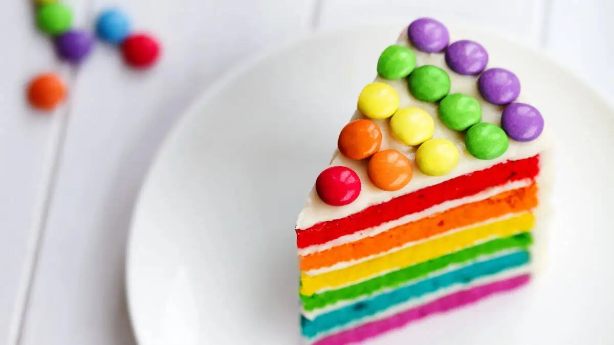 rainbow cake