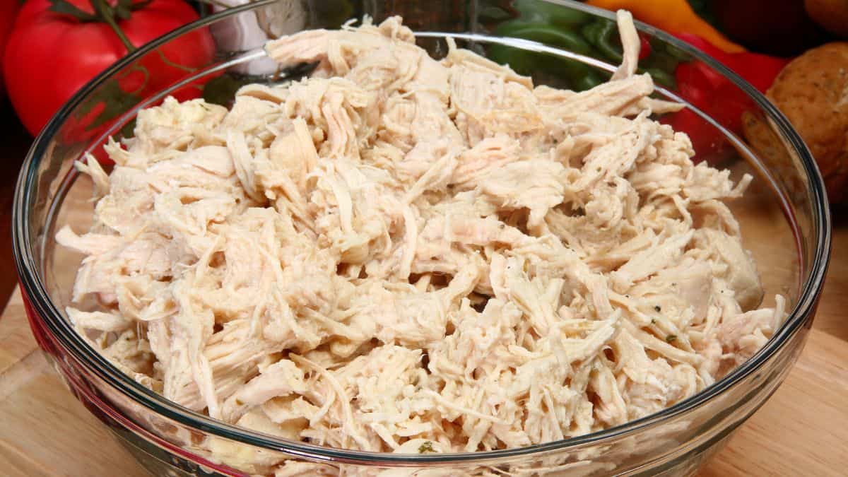 shredded chicken