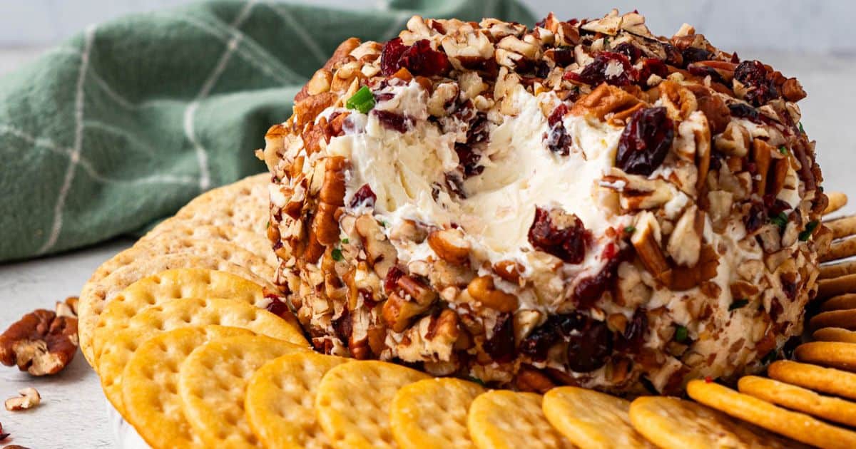 Cranberry Pecan Cheese Ball 