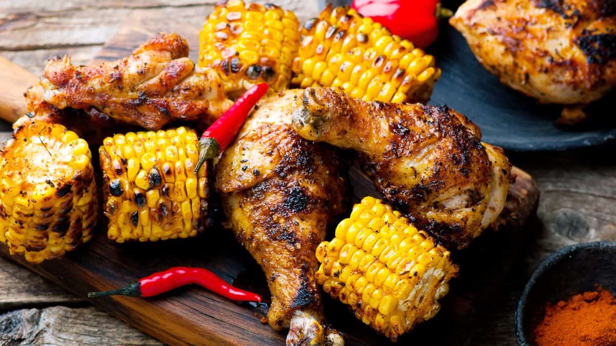 BBQ Chicken & Corn