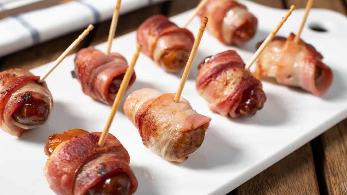 Bacon-Wrapped Dates