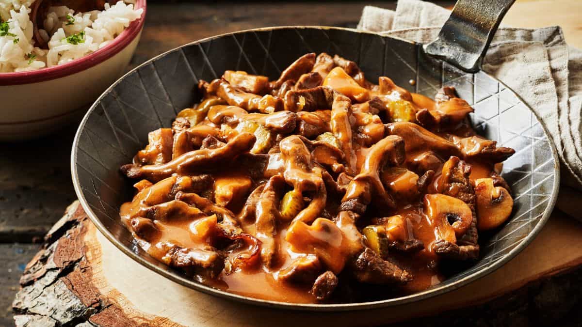 Beef Stroganoff