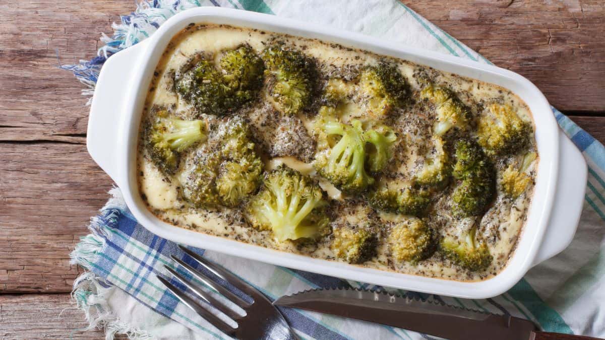 Cheesy Broccoli Bake