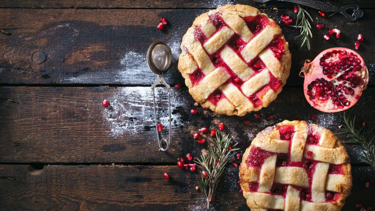 Pomegranate Pie