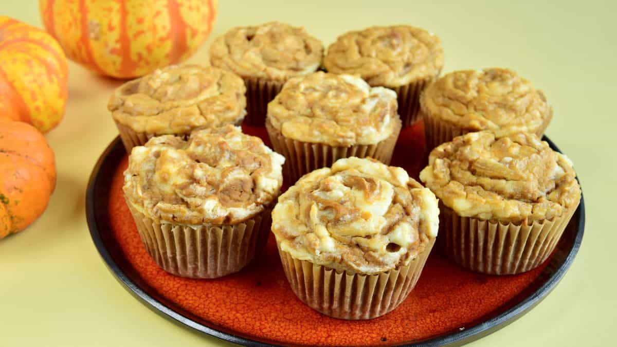 Pumpkin Cream Cheese Muffins