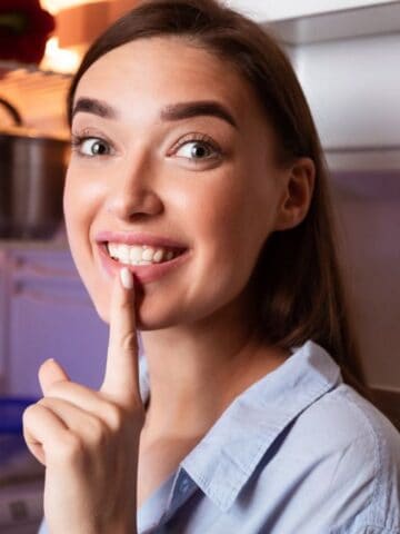 shh in fridge