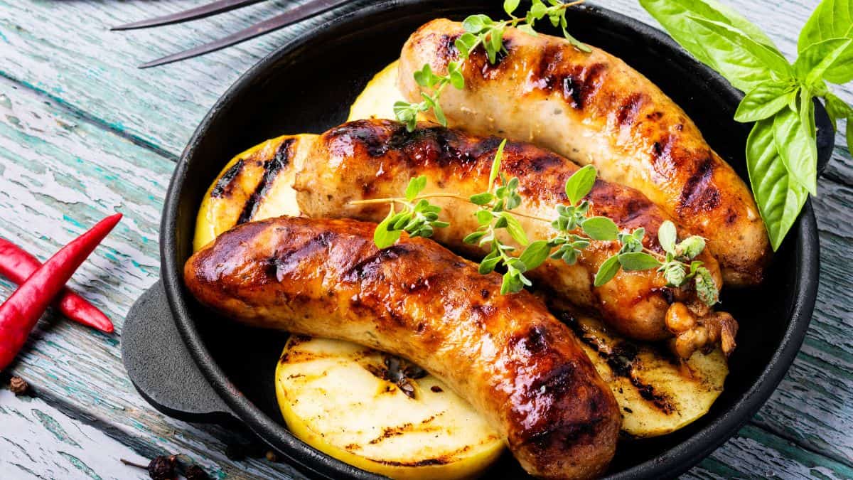 Apple Sausage Bites