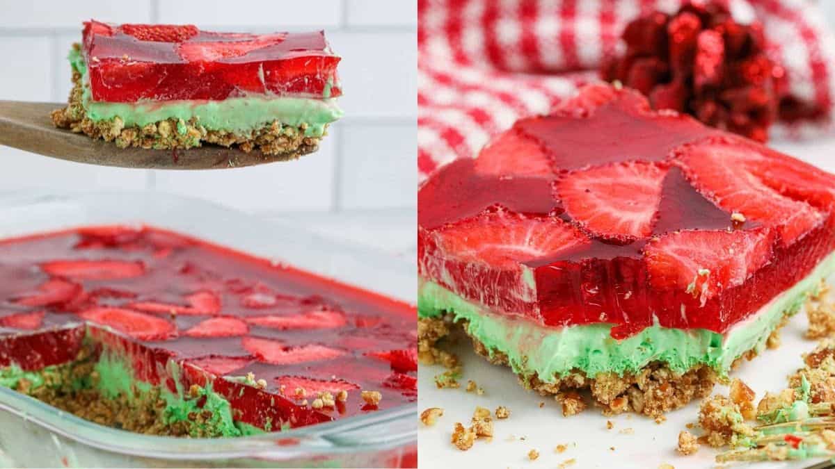 Christmas Pretzel Salad