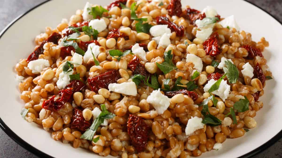 Farro salad