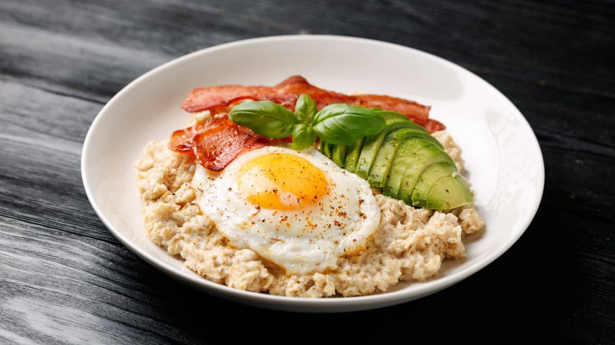 egg and oatmeal