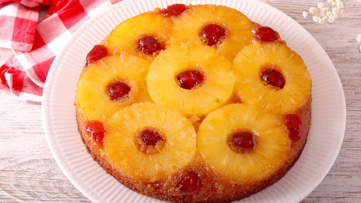 pineapple upside down cake
