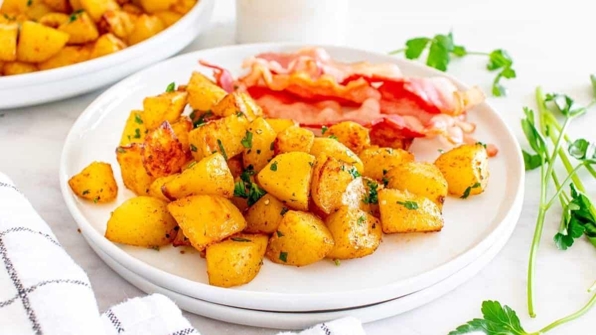 Air Fryer Breakfast Potatoes