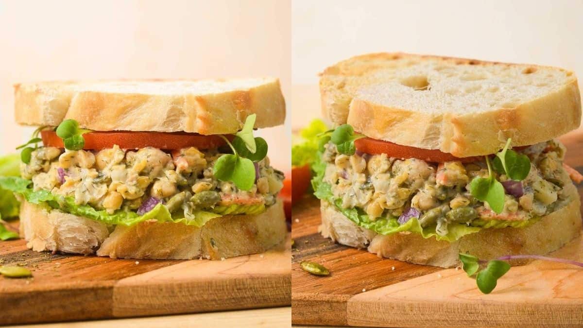 Chickpea Salad Sandwich