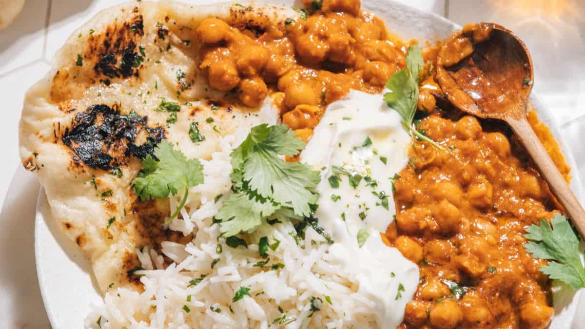 Coconut Curry Chickpeas