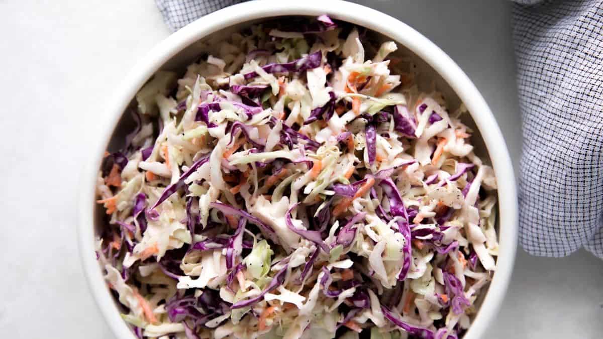Easy Coleslaw for BBQs, Burgers, and More