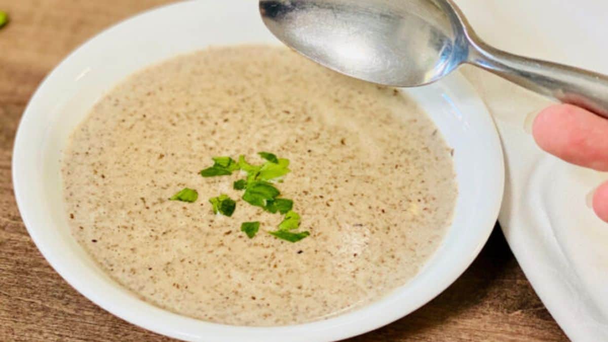 Keto Cream of Mushroom Soup