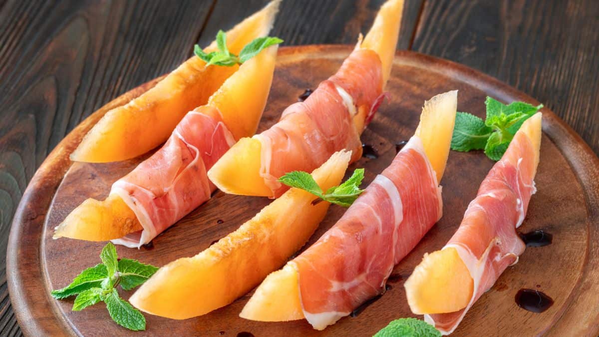 Prosciutto-Wrapped Melon