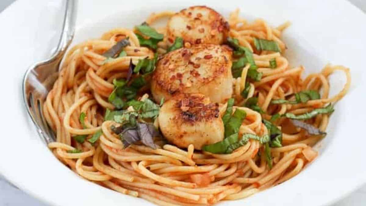 scallop fra diavolo