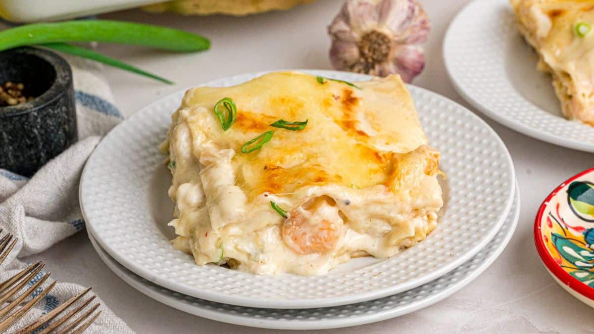 seafood lasagna