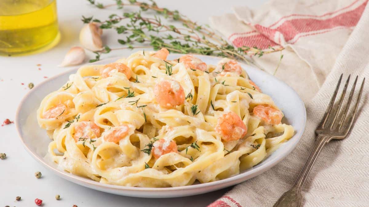 Shrimp Alfredo