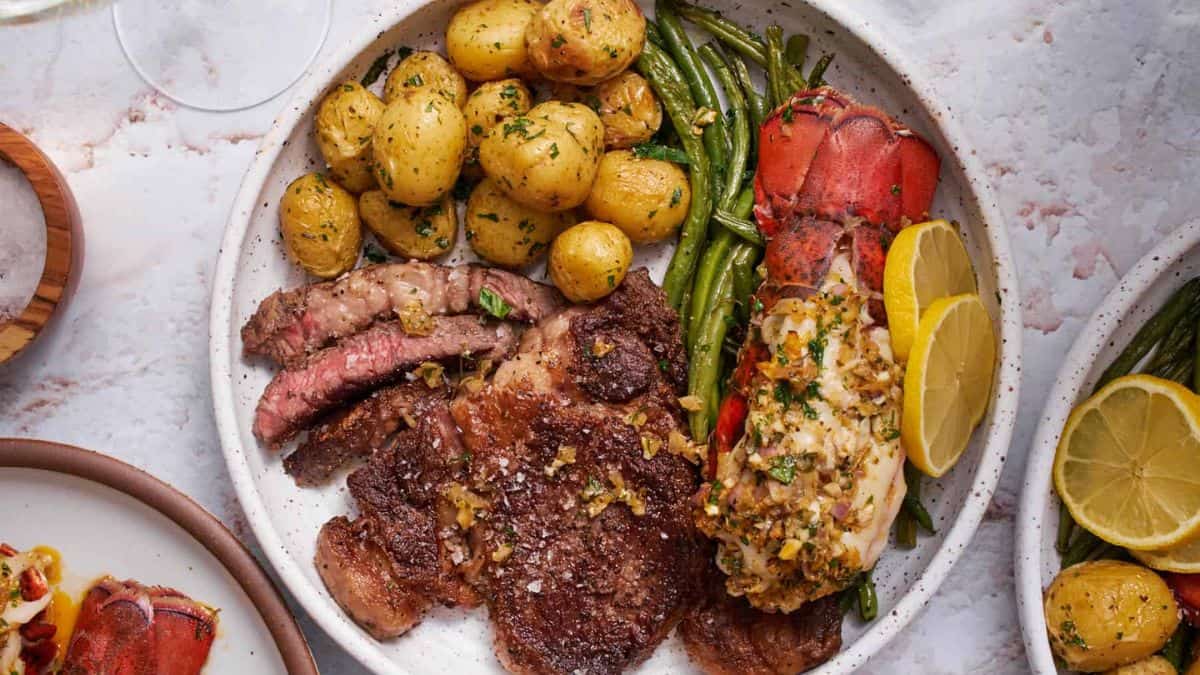 Steak and Lobster (Surf and Turf)
