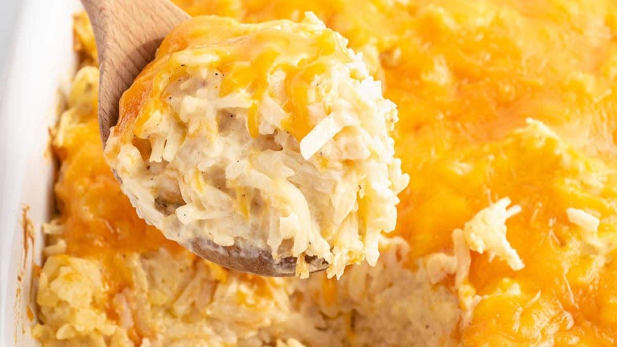 Authentic Cracker Barrel Hashbrown Casserole