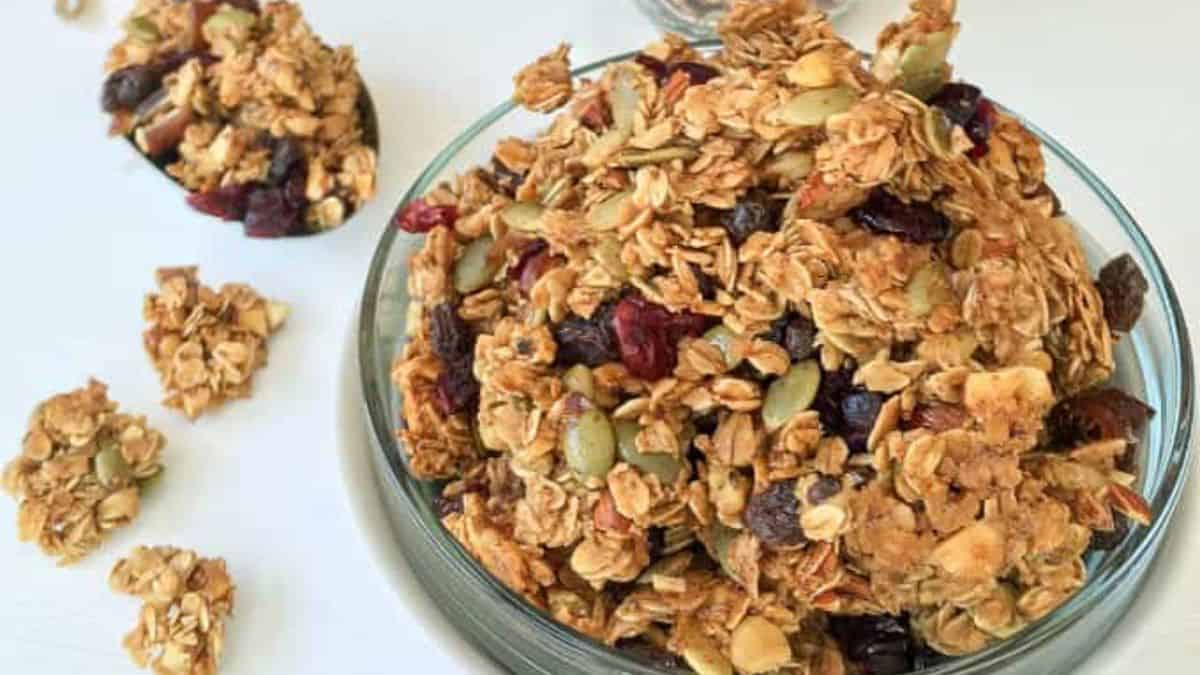 Autumn Harvest Fruit and Nut Granola