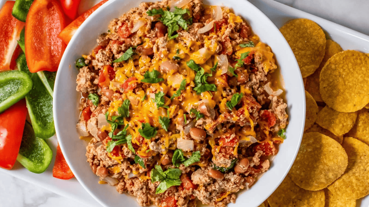 Crockpot Chili Cheese Dip