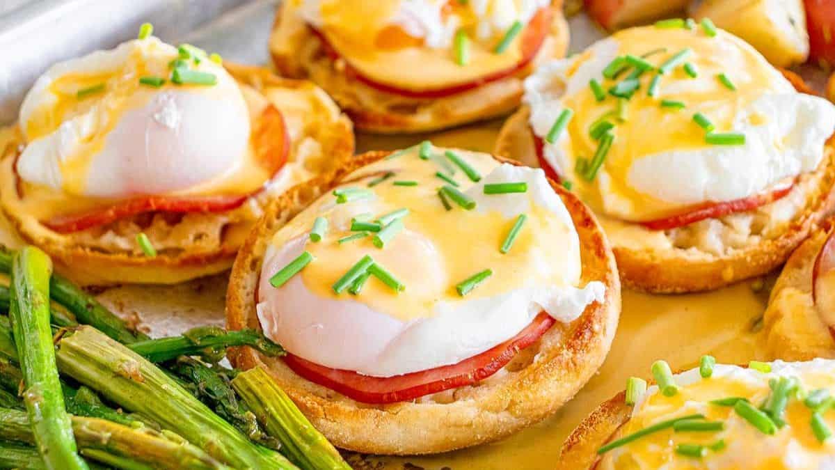 Sheet Pan Eggs Benedict