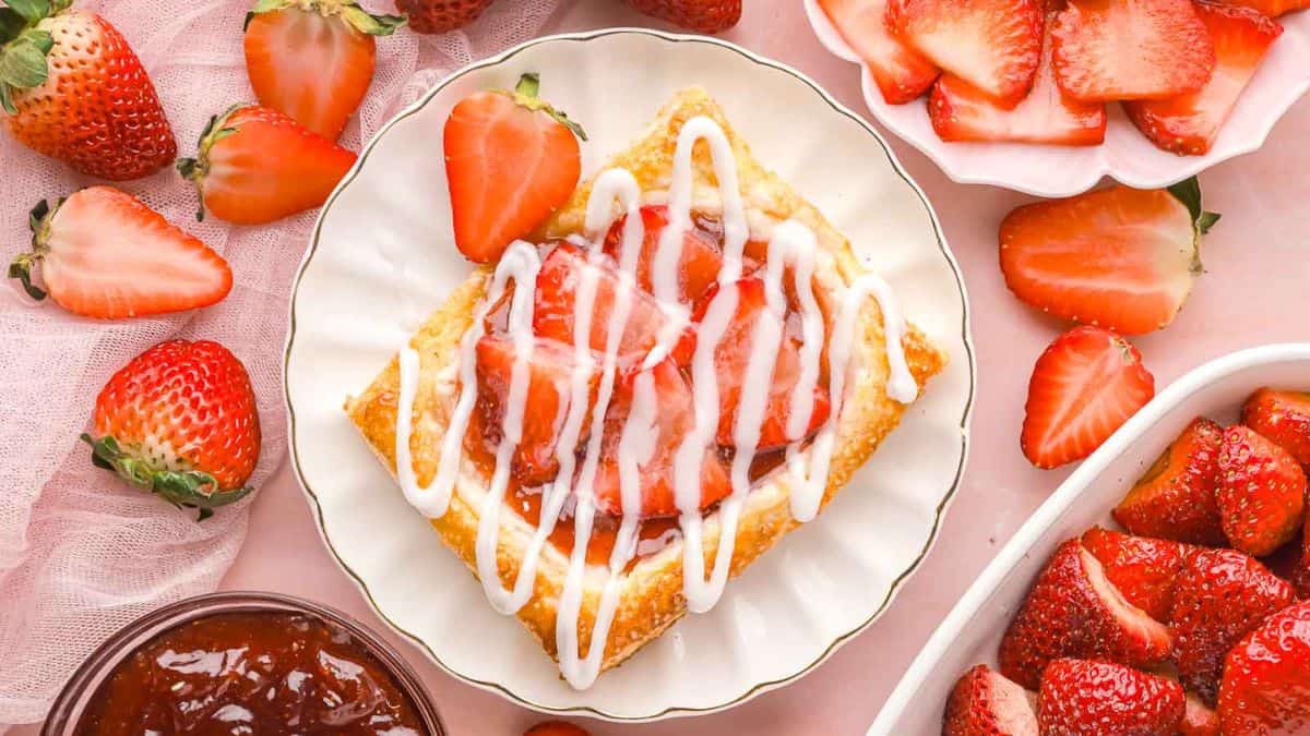 Strawberry Danish