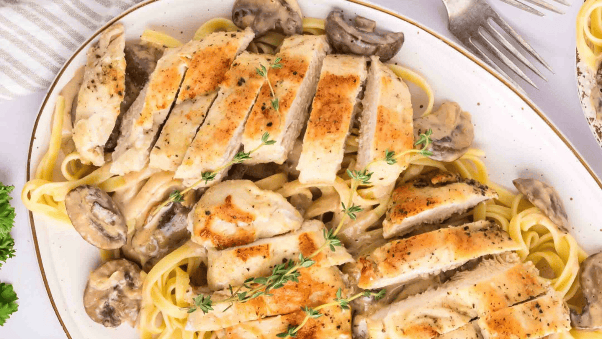 Chicken Marsala Pasta