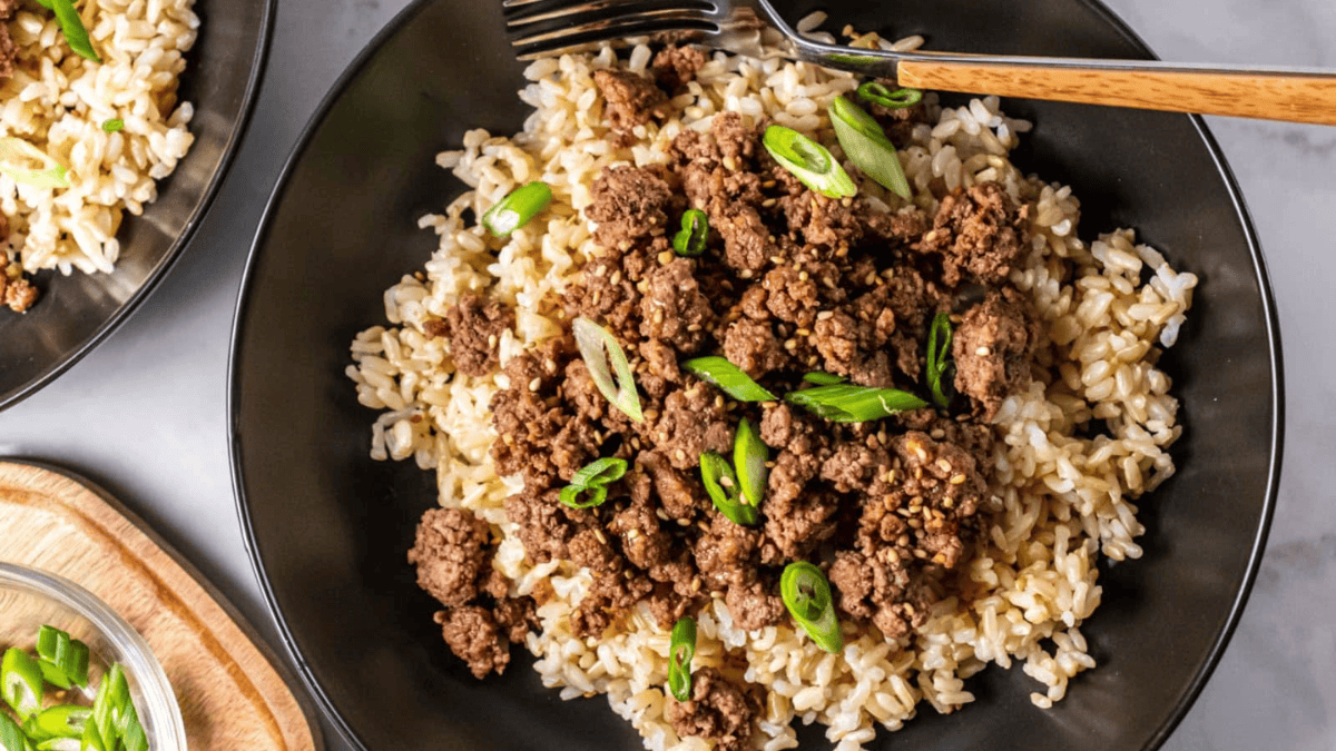 Healthy Korean Beef Bowls