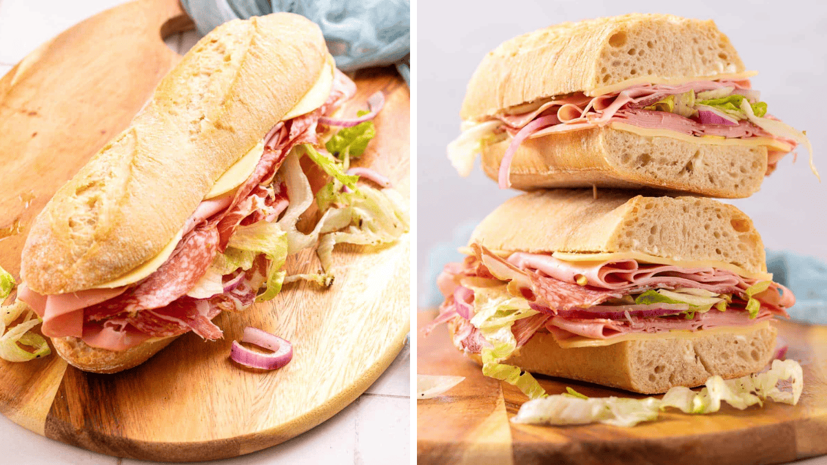 Italian Grinder Sandwich