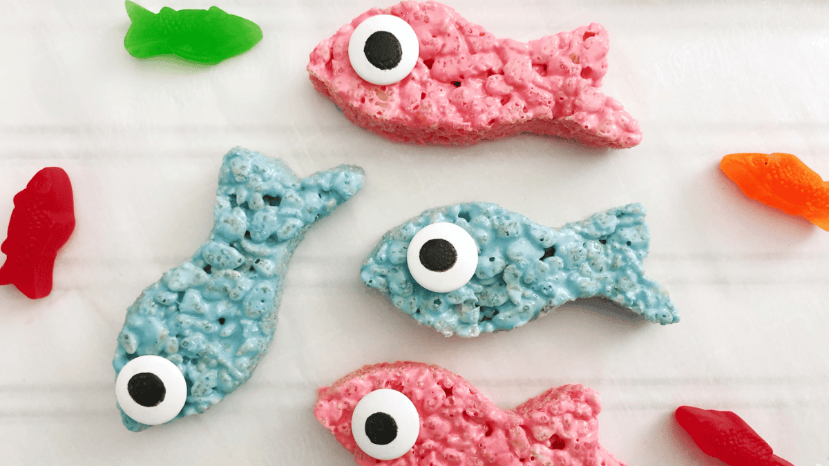 One Fish Two Fish Rice Krispies Treats