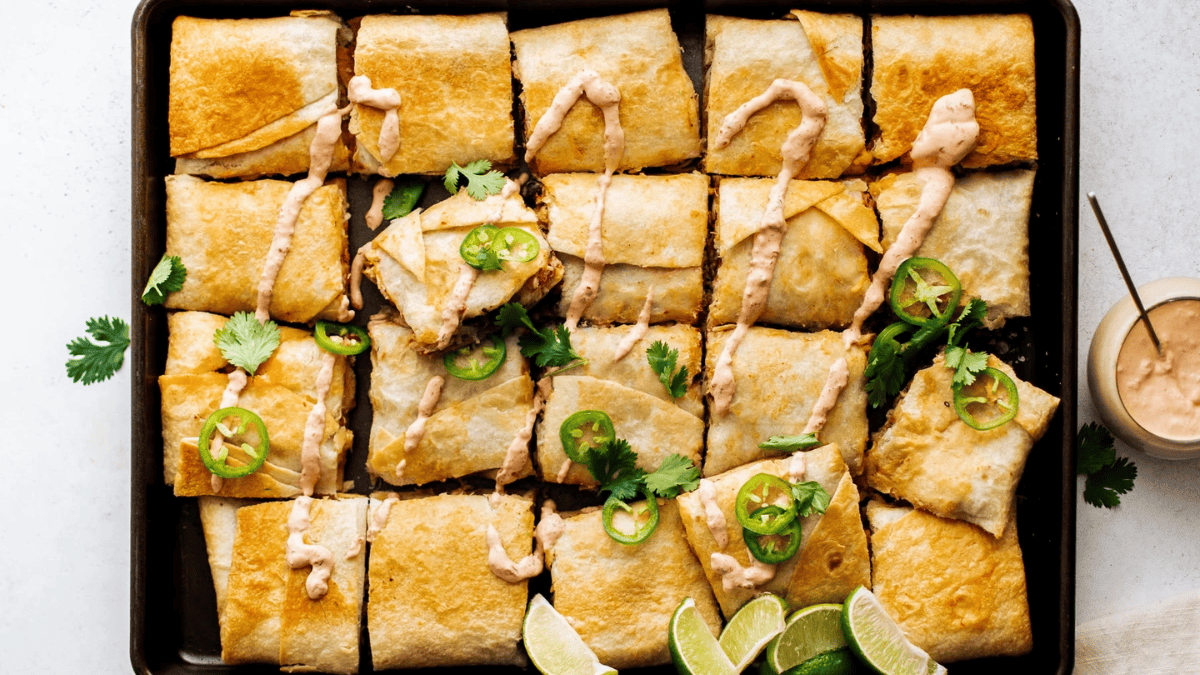 Sheet Pan Quesadillas