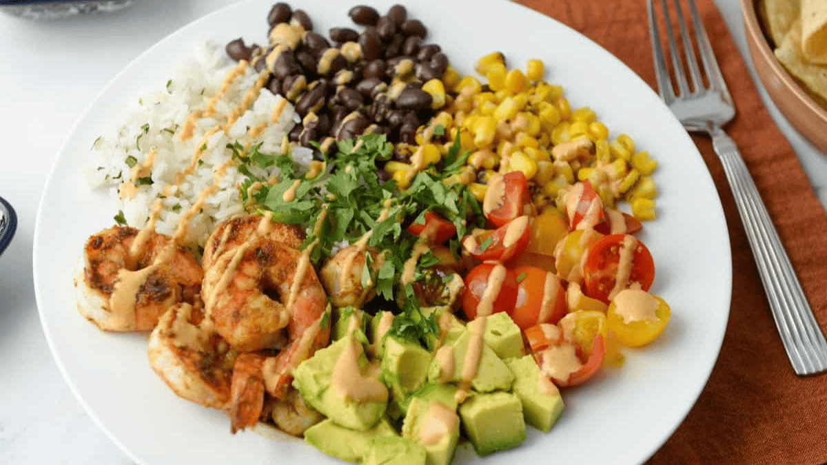 Shrimp Burrito Bowls