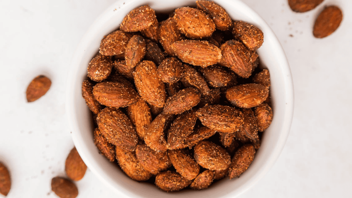 Spicy Roasted Almonds