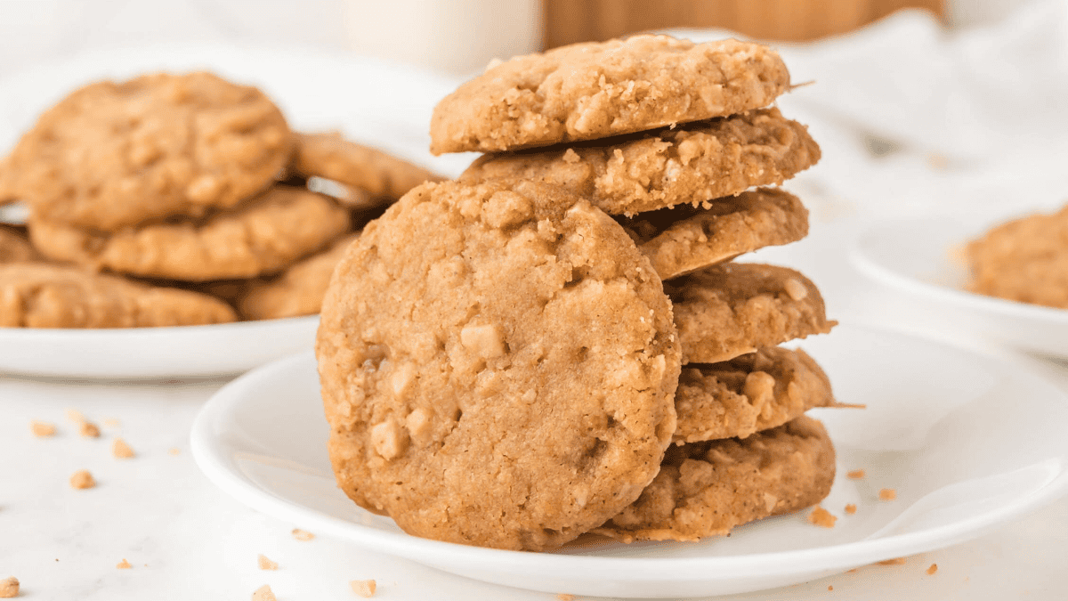 Toffee Butter Crunch Cookies