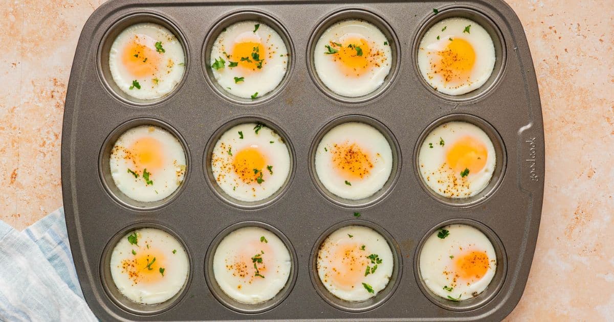 Baked Eggs In A Muffin Tin - Blues Best Life