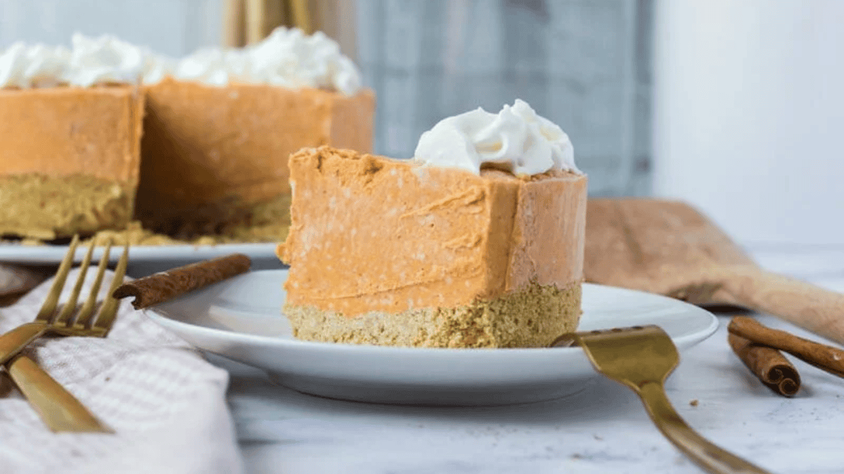 No-Bake Pumpkin Cheesecake