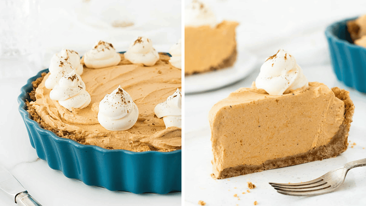 Pumpkin Mousse Pie