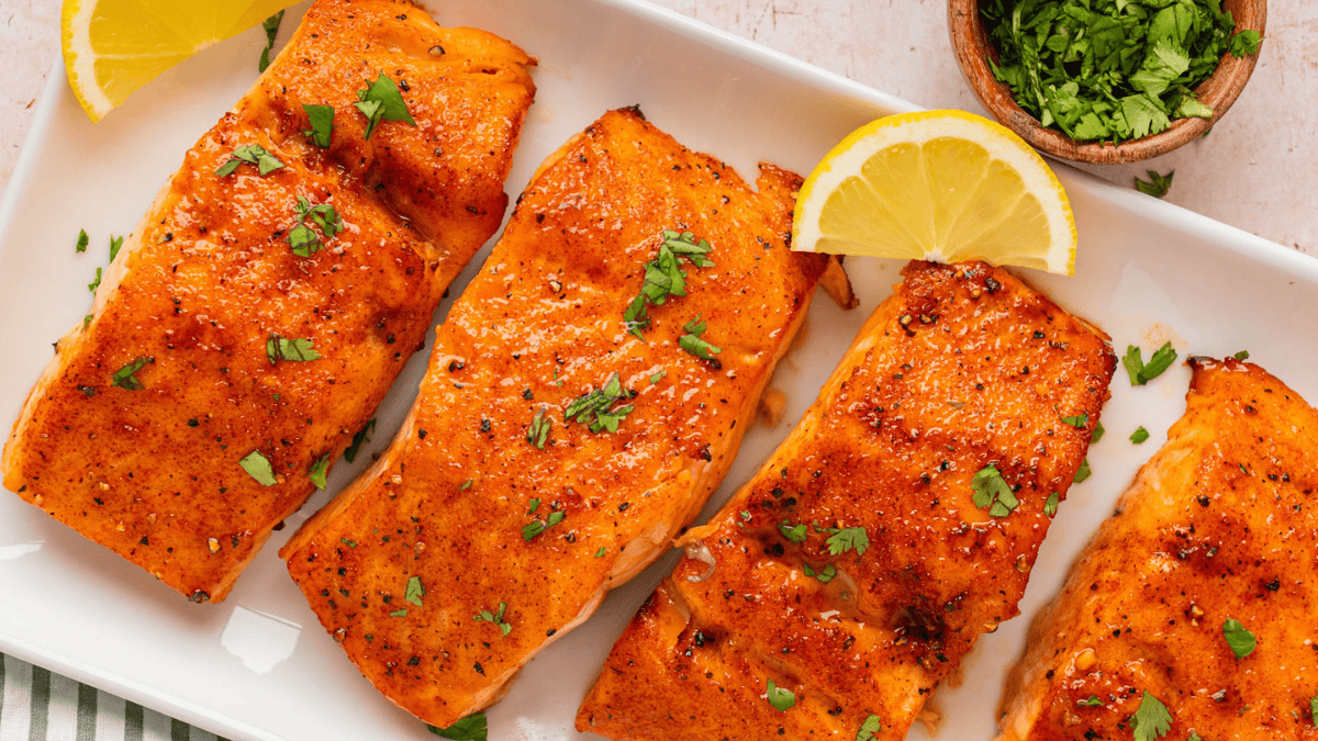 Air Fryer Salmon